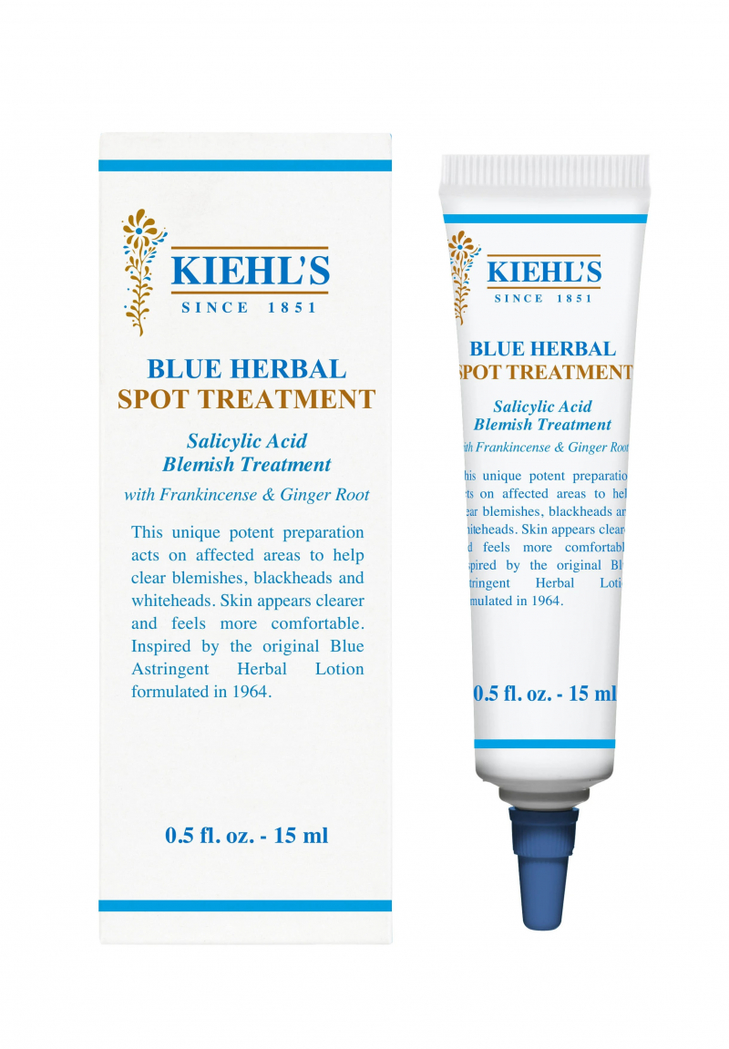Gel trị mụn Kiehl's Blue Herbal Spot Treatment