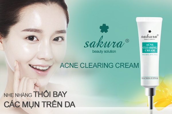 Sakura Clearing Acne Cream