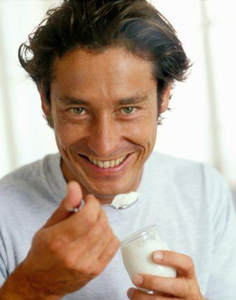 Sữa và sữa chua tăng cường thể lực cho nam giới