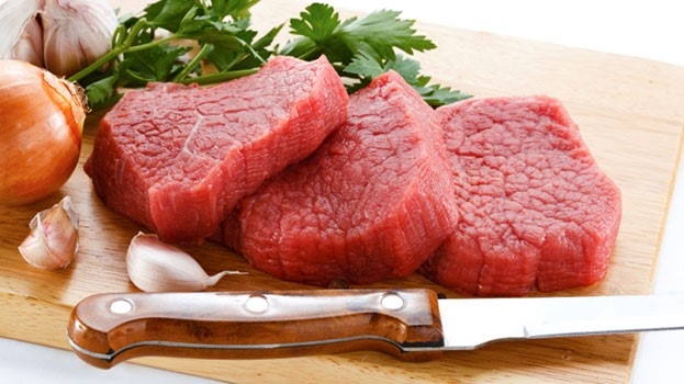 Thịt nạc có màu đỏ giúp tăng cường thể lực cho nam giới