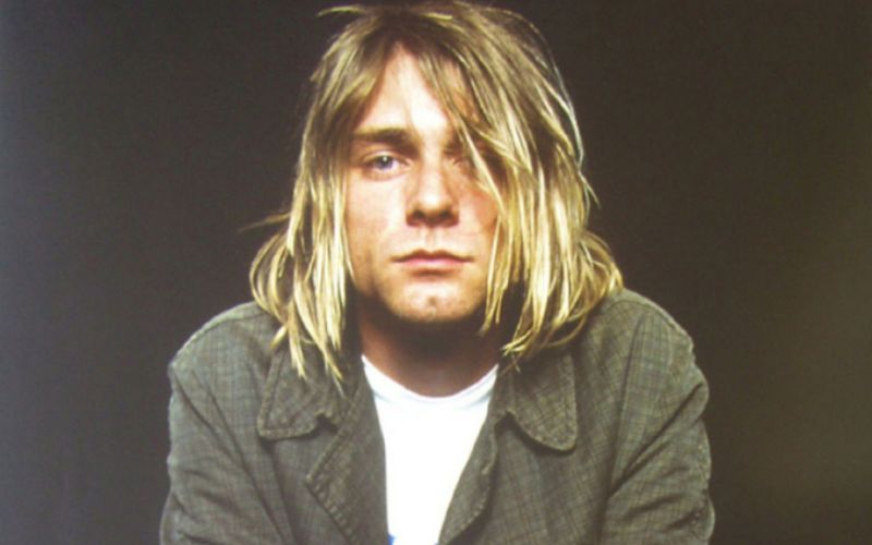 Kiểu tóc curtain của Kurt Cobain