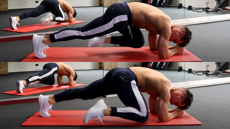 Bài tập Plank knee ins