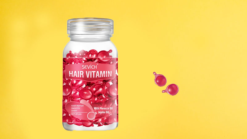 Serum Rose Red Sevich Hair Vitamin Capsule